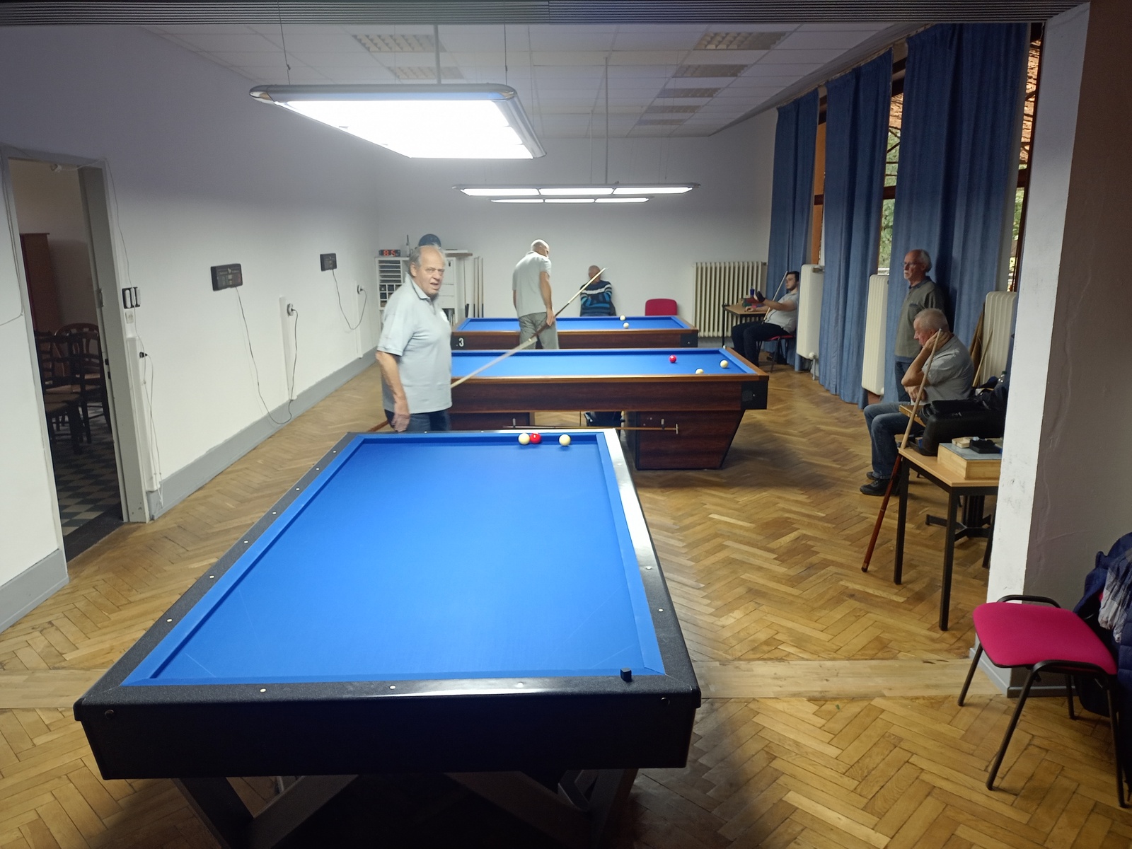 2025-10-03 - Premier match par équipe dans la nouvelle salle