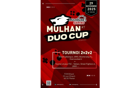 Affiche de la soirée